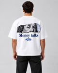 T-SHIRT MONEY TALKS — BLANC