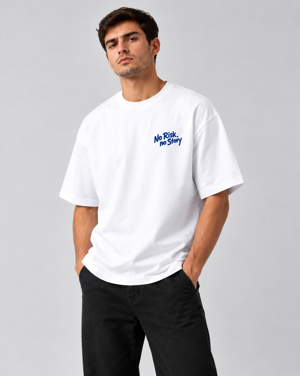 T-SHIRT MONEY TALKS — BLANC