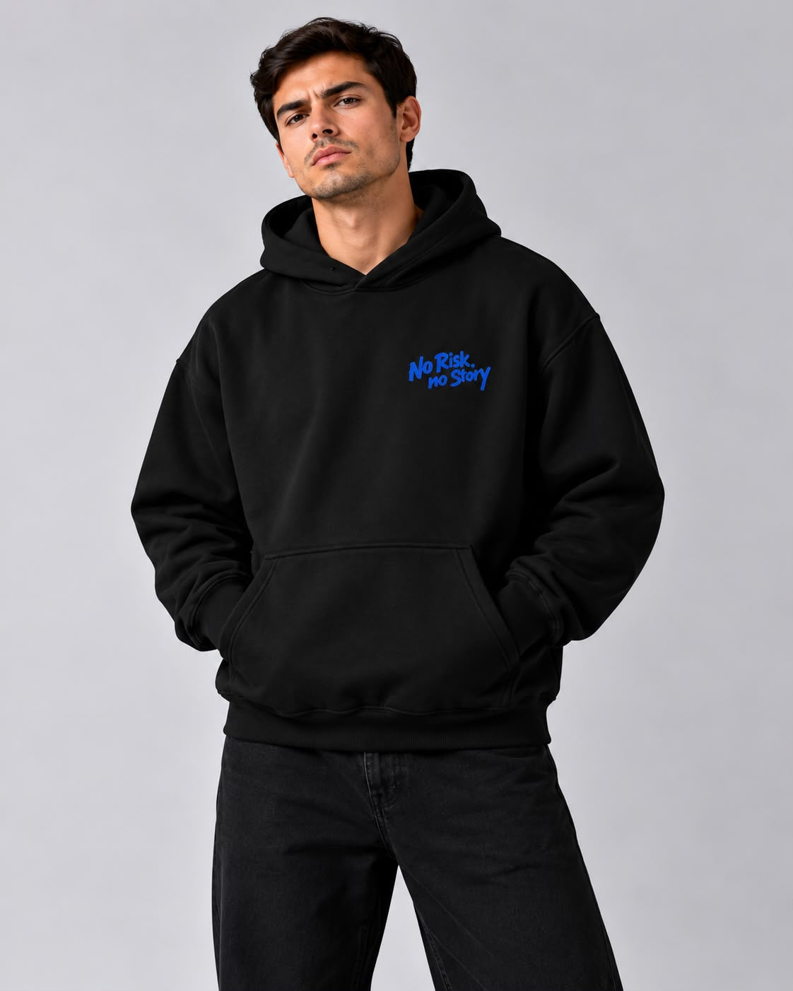 HOODIE MONEY TALKS — NOIR