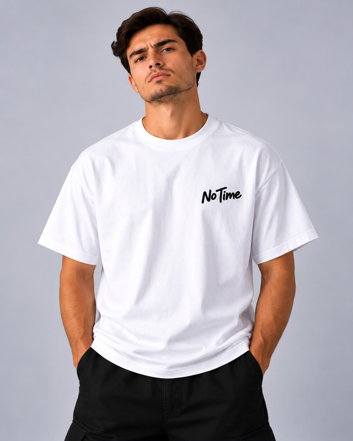 T-SHIRT ALREADY LATE — BLANC
